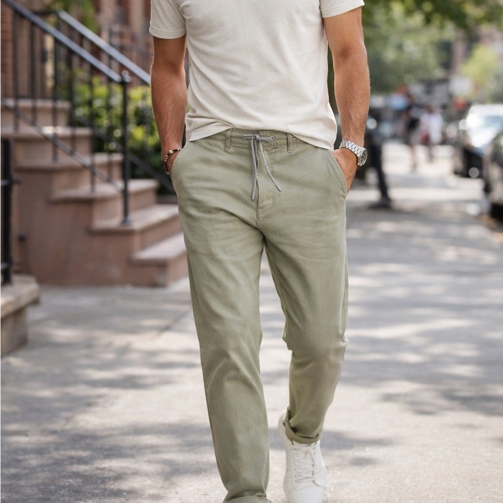 NEW 34 Heritage Formia Elastic Waist Chino‎ Pants Lot of 2 Men’s 36x34 Stretch